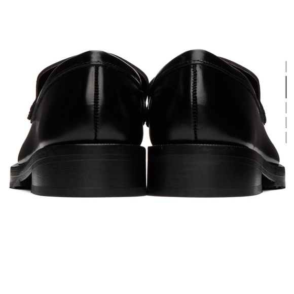 BY FAR black rafael loafers. Size 35. Worn twice. Like new. - Picture 3 of 4